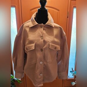 Women's Blush Pink Jacket